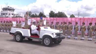 Photo of राज्य के दो दिवसीय दौरे पर राष्ट्रपति, एयरपोर्ट पर गार्ड ऑफ ऑनर