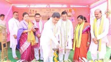 Photo of सोनमुरा में 1000 मीट्रिक टन क्षमता के धान भंडारण गोदाम का उद्घाटन