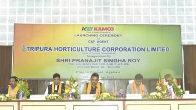 Photo of कृषि मशीनरी की बिक्री के लिए त्रिपुरा हॉर्टिकल्चर कॉरपोरेशन को सी एंड एफ एजेंट नियुक्त किया गया