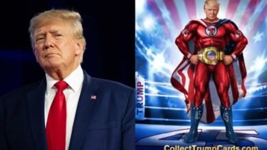 Photo of इस बार सुपरमैन के लुक में डोनाल्ड ट्रंप