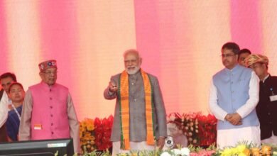 Photo of प्रधानमंत्री ने राज्य में 4,300 करोड़ रुपये से अधिक की विकास परियोजनाओं का उद्घाटन और शिलान्यास किया त्रिपुरा की विकास यात्रा एक नए आयाम पर पहुंच गई है: प्रधानमंत्री