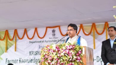 Photo of मुख्यमंत्री ने मंडई में चावल गोदाम एवं कृषि ज्ञान केन्द्र का लोकार्पण किया,यदि किसानों की सामाजिक-आर्थिक स्थिति में सुधार नहीं होगा तो समाज या देश का विकास नहीं हो सकता है