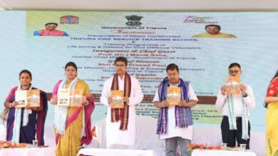 Photo of त्रिपुरा फायर सर्विस ट्रेनिंग स्कूल के नवनिर्मित भवन का उद्घाटन, राज्य में अत्याधुनिक अग्निशमन प्रणाली भी विकसित की जा रही है: मुख्यमंत्री