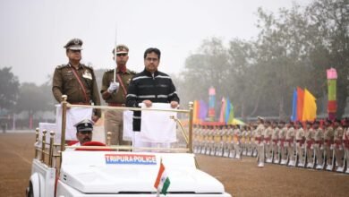 Photo of पुलिस सप्ताह समारोह: त्रिपुरा में पुलिस सप्ताह समारोह का मुख्य उद्देश्य मुख्यमंत्री, लोगों के जीवन और संपत्ति की रक्षा करना है