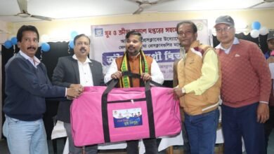 Photo of जिला एवं उप जिला प्रेस क्लबों में खेल सामग्री का वितरण, प्रदेश में खेल अधोसंरचना के विकास को दिया जा रहा है विशेष महत्व : खेल मंत्री