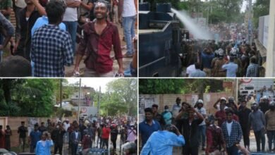 Photo of श्रीलंका की राजधानी कोलंबो एक बार फिर सरकार विरोधी प्रदर्शनों के बीच है