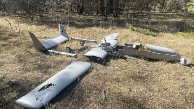 Photo of यूक्रेनी जंगल में एक चीनी अलीबाबा ड्रोन