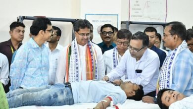 Photo of अगरतला राजकीय मेडिकल कॉलेज में रक्तदान शिविर, रक्त की मांग और आपूर्ति के बीच संतुलन बनाए रखने की जरूरत : मुख्यमंत्री