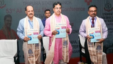 Photo of भारतीय चिकित्सा संघ की त्रिपुरा राज्य शाखा का सम्मेलन,समाज में सभी के स्वास्थ्य की रक्षा करना डॉक्टरों की अहम जिम्मेदारी : मुख्यमंत्री