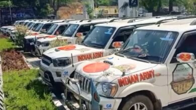 Photo of अगरतला में आर्मी ईस्टर्न कमांडर की कार रैली