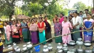 Photo of पिनेका पानी के संकट में महिलाओ ने सड़क जाम कर दी
