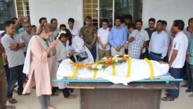 Photo of टीसीएस अधिकारी का पार्थिव शरीर राज्य लौटा