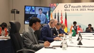 Photo of डॉ. मनसुख मांडविया ने स्वास्थ्य नवाचार पर जी7 स्वास्थ्य मंत्रिस्तरीय बैठक को संबोधित किया