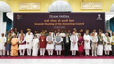 Photo of प्रधानमंत्री ने नीति आयोग की 8वीं शासी परिषद की बैठक की अध्यक्षता की