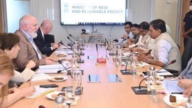 Photo of विद्युत और नवीन एवं नवीकरणीय ऊर्जा मंत्री आरके सिंह ने यूरोपीय संघ के प्रतिनिधिमंडल से मुलाकात की, यूरोपीय संघ-भारत मिलकर स्वच्छ ऊर्जा और जलवायु भागीदारी के तहत सहयोग को मजबूत करने के लिए प्रयासरत