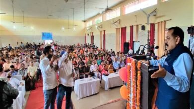 Photo of मोदी सरकार के 09 वर्षो के दौरान युवाओं को केंद्र में रखा गया और उनके दरवाजे पर अनेक अवसर दस्तक दे रहे है : डॉ. जितेंद्र सिंह