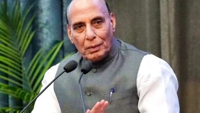 Photo of रक्षा मंत्री श्री राजनाथ सिंह कल 28 मई से 30 मई, 2023 के बीच नाइजीरिया का दौरा करेंगे, जहां वे नव निर्वाचित राष्ट्रपति श्री बोला अहमद टीनूबू के शपथ ग्रहण समारोह में शामिल होंगे
