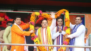 Photo of त्रिपुरा में सीपीएम-कांग्रेस के खिलाफ तोप, जेपी नड्डा ने प्रधानमंत्री के नेतृत्व में देश की तरक्की बताई