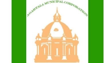 Photo of भारी बारिश के कारण अगरतला शहर में जमा पानी की निकासी के लिए पूर्णिगम पहल
