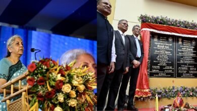 Photo of केंद्रीय वित्त मंत्री ने अगरतला में जीएसटी भवन का उद्घाटन करते हुए कहा कि जीएसटी लागू होने से त्रिपुरा जैसे छोटे राज्य को फायदा हुआ है