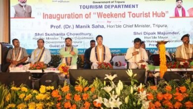 Photo of उज्जयंत पैलेस के सामने वीकेंड टूरिस्ट हब की शुरूआत, वीकेंड टूरिस्ट हब त्रिपुरा के पर्यटन में एक नया पंख है: मुख्यमंत्री