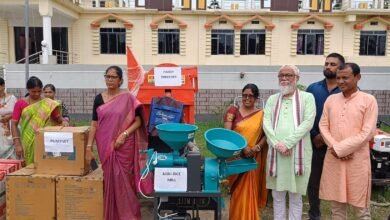 Photo of पुराने अगरतला ब्लॉक में कृषि मशीनरी का वितरण