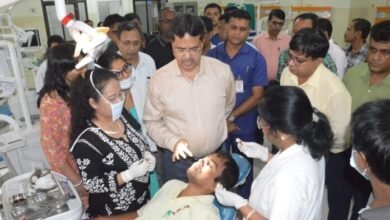 Photo of मुख्यमंत्री ने अगरतला सरकारी डेंटल कॉलेज का दौरा किया
