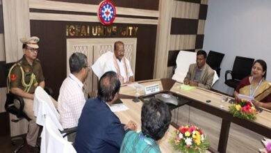 Photo of राज्यपाल इंद्रसेन रेड्डी नन्नू ने आज सुबह कमलघाट स्थित इकफाई विश्वविद्यालय का दौरा किया
