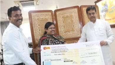 Photo of सफ़ेद की ओर से मुख्यमंत्री राहत कोष में 5 लाख टका का दान