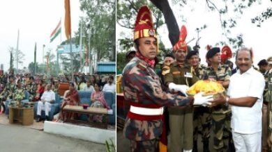 Photo of राज्यपाल ने आज दोपहर अखौरा चेक पोस्ट का दौरा किया