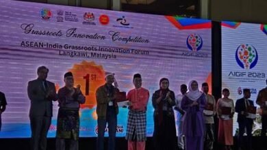 Photo of भारत के सामाजिक नवप्रवर्तकों (सोशल इनोवेटर्स) ने मलेशिया में आसियान भारत जमीनी स्तरीय नवप्रवर्तक मंच (आसियान इंडिया ग्रासरूट्स इनोवेशन फोरम -एआईजीआईएफ) के चौथे संस्करण में सराहना प्राप्त की