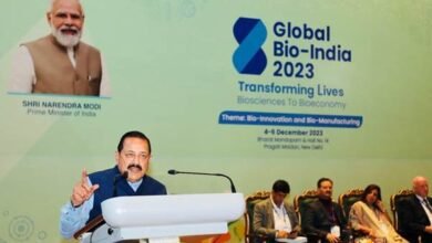 Photo of दुनिया भारत को उभरते बायोमैन्युफैक्चरिंग हब के रूप में देख रही है- डॉ. जितेंद्र सिंह