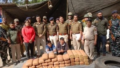 Photo of अंबासा पुलिस ने 132 किलो सूखा गांजा जब्त किया