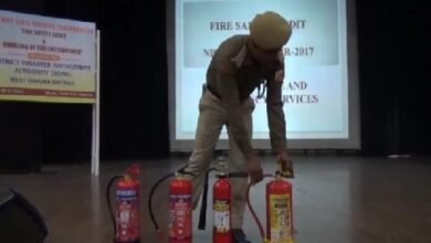 Photo of अग्नि सुरक्षा निरीक्षण, अगरतला प्रशिक्षण शिविर