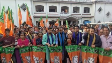 Photo of 419 मतदाता टिपरा माथा पार्टी छोड़कर भाजपा पार्टी में शामिल हुए