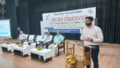 Photo of चुनाव कार्य में लगे माइक्रो पर्यवेक्षकों के लिए प्रशिक्षण शिविर