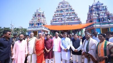 Photo of श्रृंगेरी बालाजी मंदिर का उद्घाटन, वर्तमान दशक भारत के वैश्वीकरण की शुरुआत का प्रतीक: मुख्यमंत्री