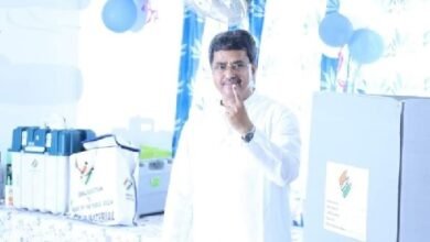 Photo of त्रिपुरा के पश्चिम निर्वाचन क्षेत्र के चुनाव में मतदान करने के लिए महारानी तुलसीवती गर्ल्स स्कूल गए मुख्यमंत्री