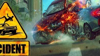Photo of कार दुर्घटना में पांच घायल