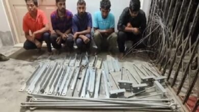 Photo of 5 कुख्यात चोर गिरफ्तार