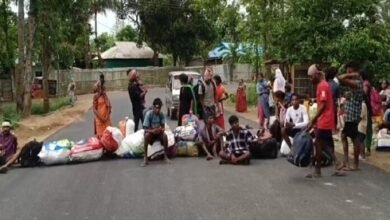 Photo of उचित वेतन की मांग को लेकर सड़क जाम में शामिल हुए प्रवासी श्रमिक