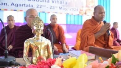 Photo of बेनुबोन विहार में बुद्ध पूर्णिमा उत्सव