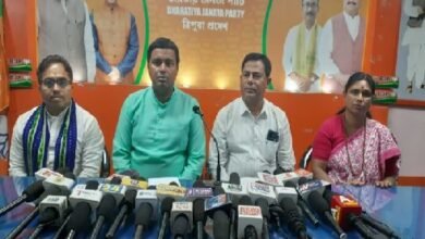 Photo of 5 लाख ओबीसी प्रमाणपत्र रद्द, त्रिपुरा भाजपा ने पश्चिम बंगाल सरकार की आलोचना की