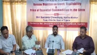 Photo of मानसून सीजन में राज्य को प्राकृतिक आपदाओं से होने वाले संकट से बचाने के लिए मंत्री सुशांत चौधरी ने बैठक की