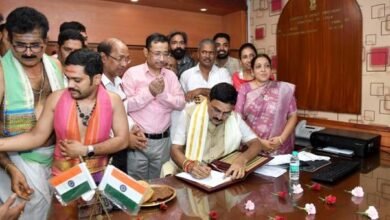 Photo of श्री भूपति राजू श्रीनिवास वर्मा ने भारी उद्योग मंत्रालय में राज्य मंत्री का पदभार ग्रहण किया