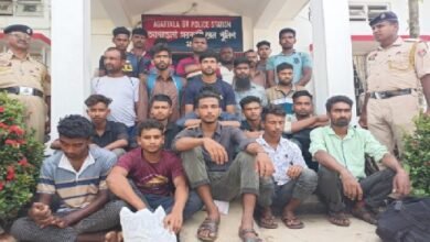 Photo of पुलिस ने अगरतला रेलवे स्टेशन से 23 बांग्लादेशी नागरिकों को पकड़ा है
