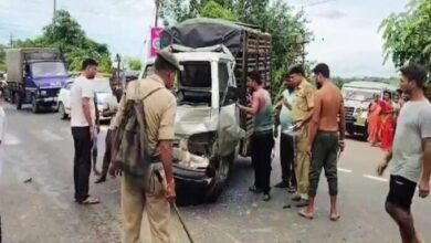 Photo of वाहन दुर्घटना में 4 लोग गंभीर रूप से घायल हो गए