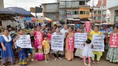 Photo of सात सूत्री मांगों को लेकर एसओसीआई(सी) ने विरोध कार्यक्रम आयोजित किया
