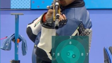 Photo of स्वप्निल कुसाले ने 50 मीटर राइफल 3 पोजीशन पुरुष स्पर्धा में कांस्य पदक जीता