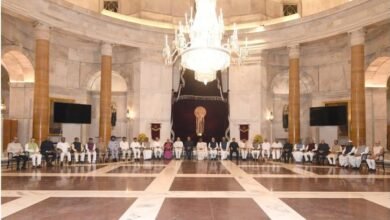 Photo of त्रिपुरा के राज्यपाल ने राष्ट्रपति भवन में राज्यपाल सम्मेलन में भाग लिया